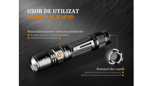 Fenix PD35 V2.0 - Lanternă Tactică - 1000 Lumeni - 250 Metri